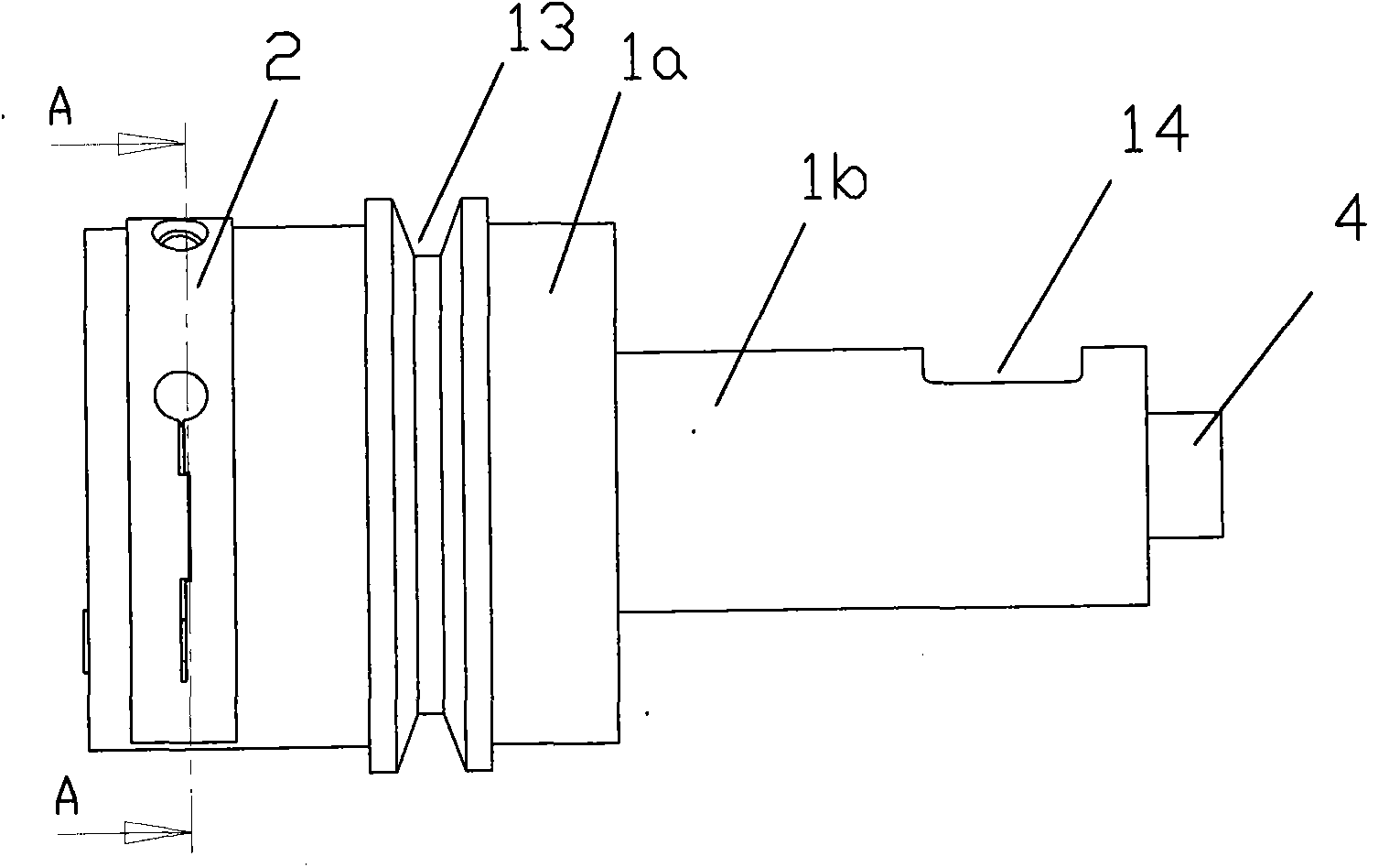 Rotary cutting tool and method for cutting pipe by same