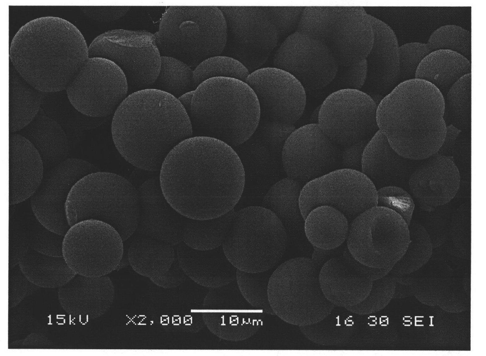 Method for preparing carbon adsorbing material used for efficiently removing harmful ions from waste water