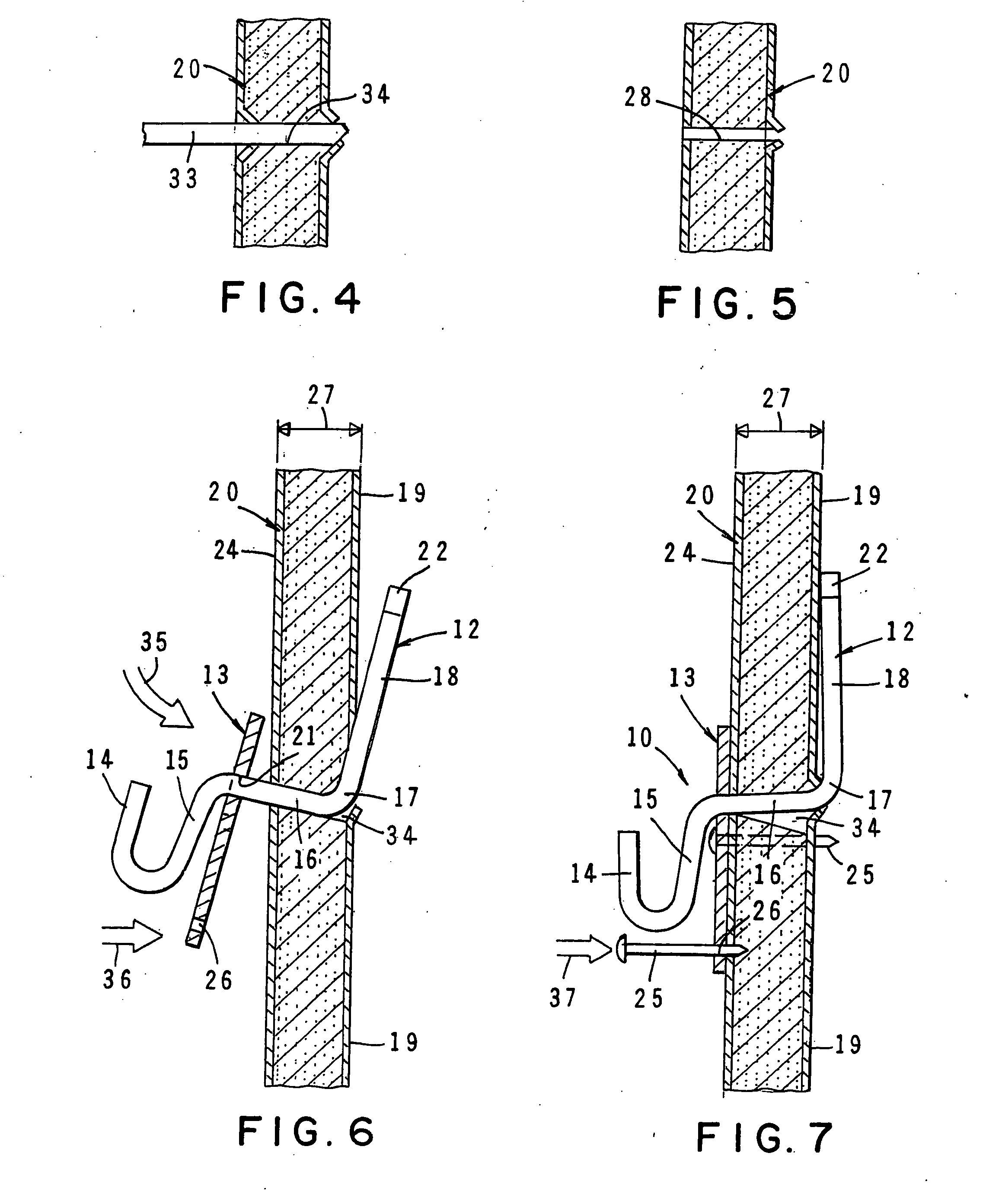 Wall hanger assembly