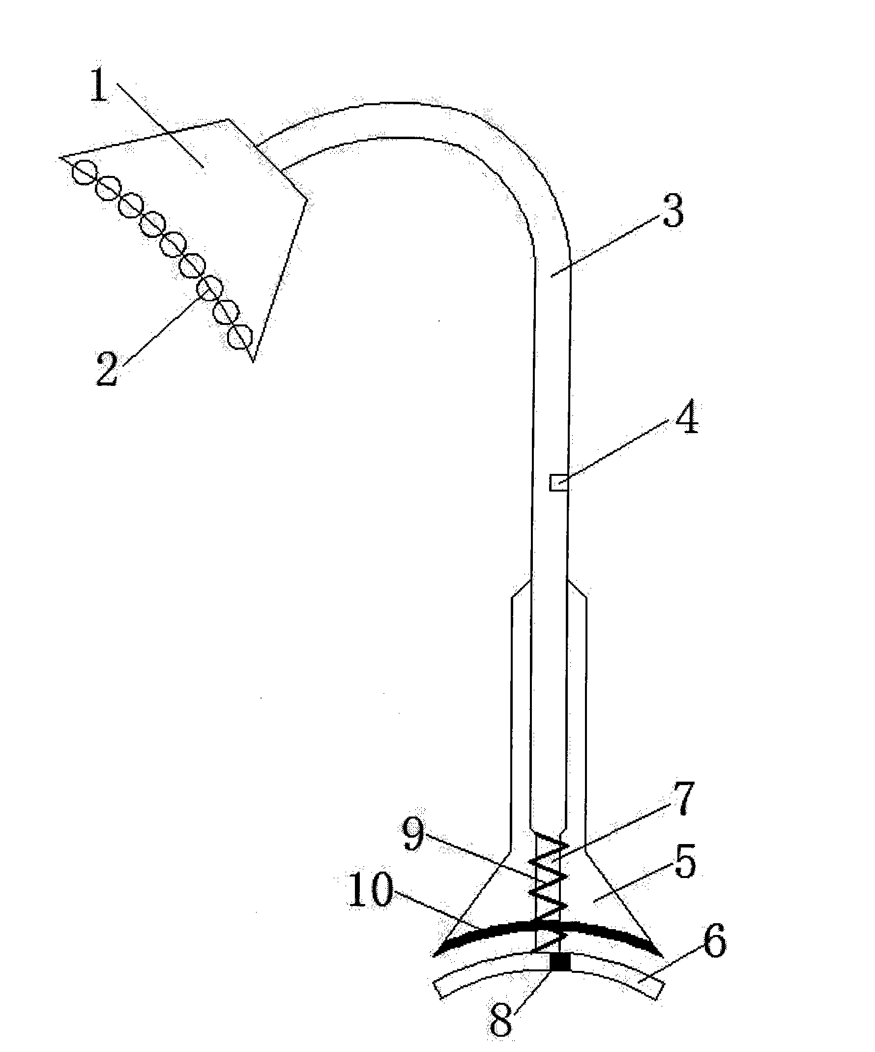 Sucking-disk-type myopia-prevention desk lamp