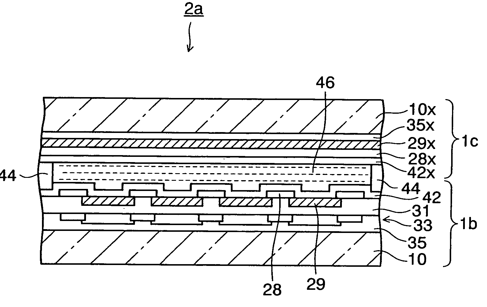 Display device element substrate and method of manufacturing the same