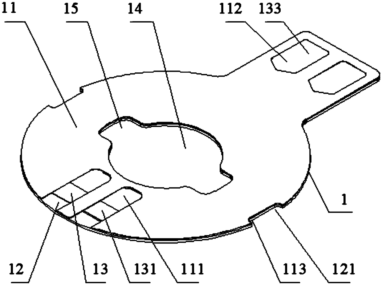 FPC board and linear motor using same