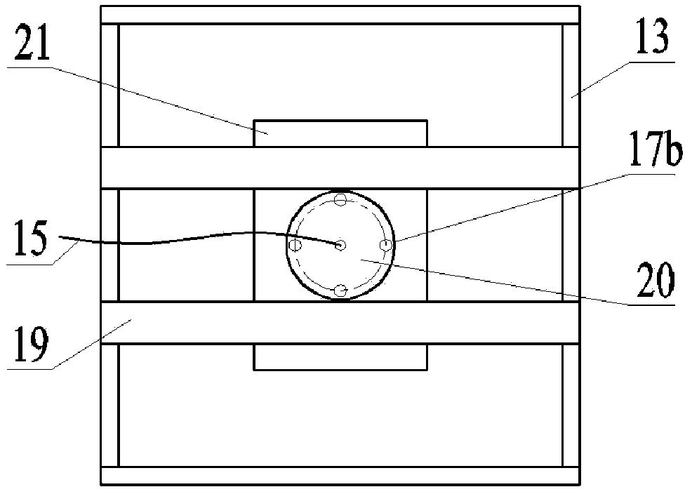 Mobile multi-point measuring device and measuring method for multiphase flow parameters of gas-solid fluidized bed