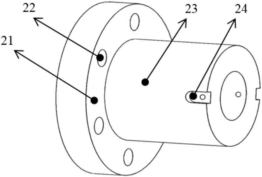 Combined type double nut ball screw pair with adjustable pre-tightening force and installation method