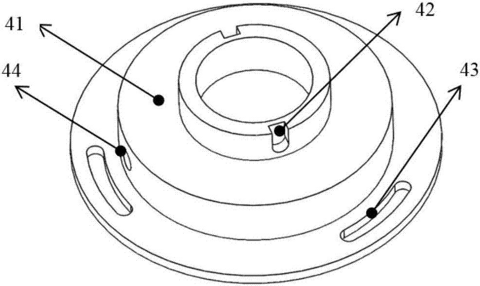 Combined type double nut ball screw pair with adjustable pre-tightening force and installation method