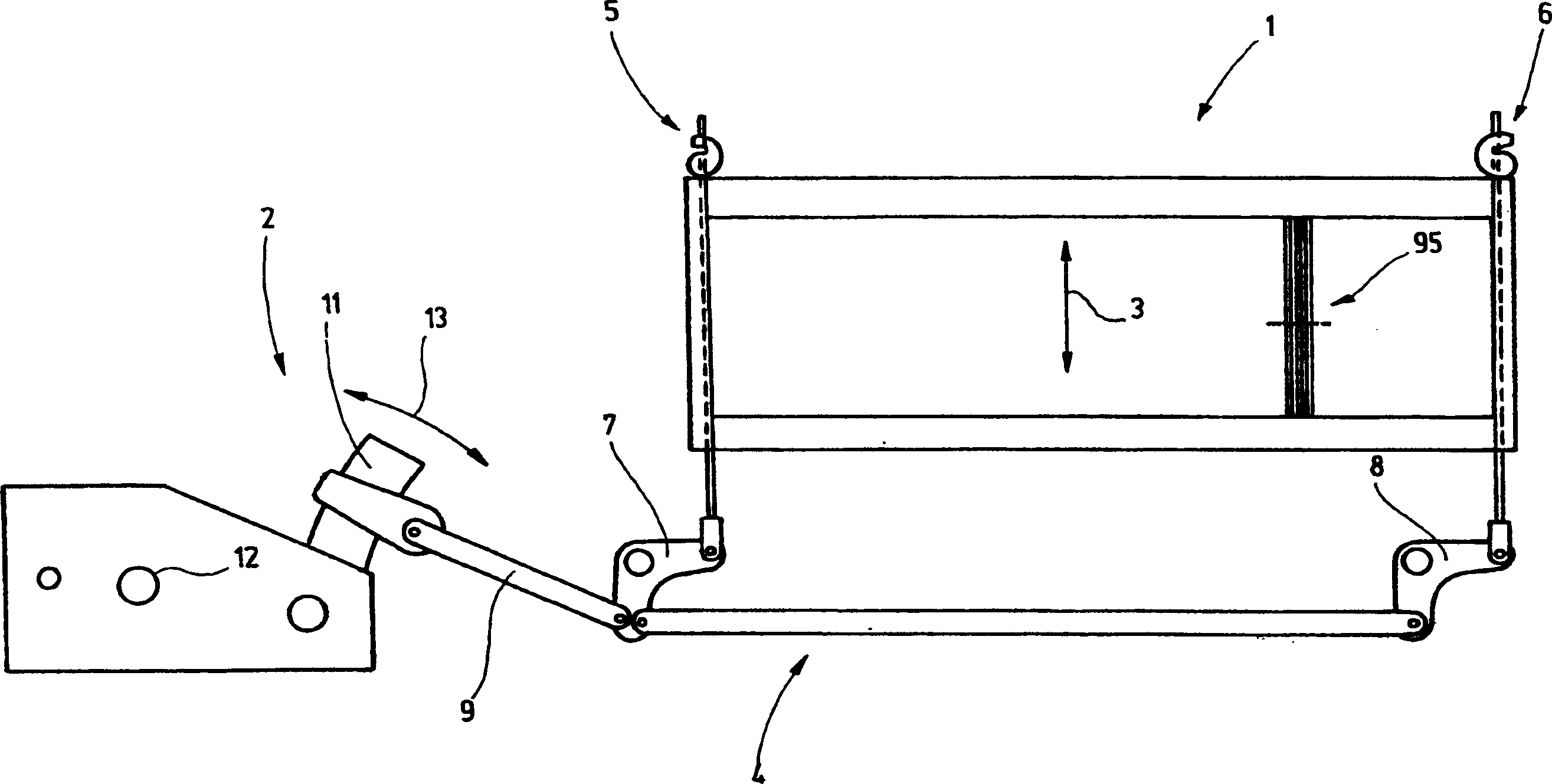 Shaft drive for loom shafts