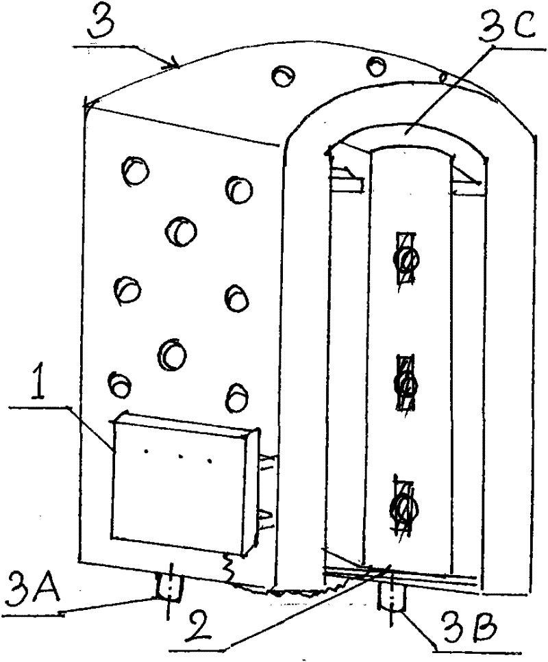 Electromagnetic type water heater and electromagnetic resistance dual-core water heater