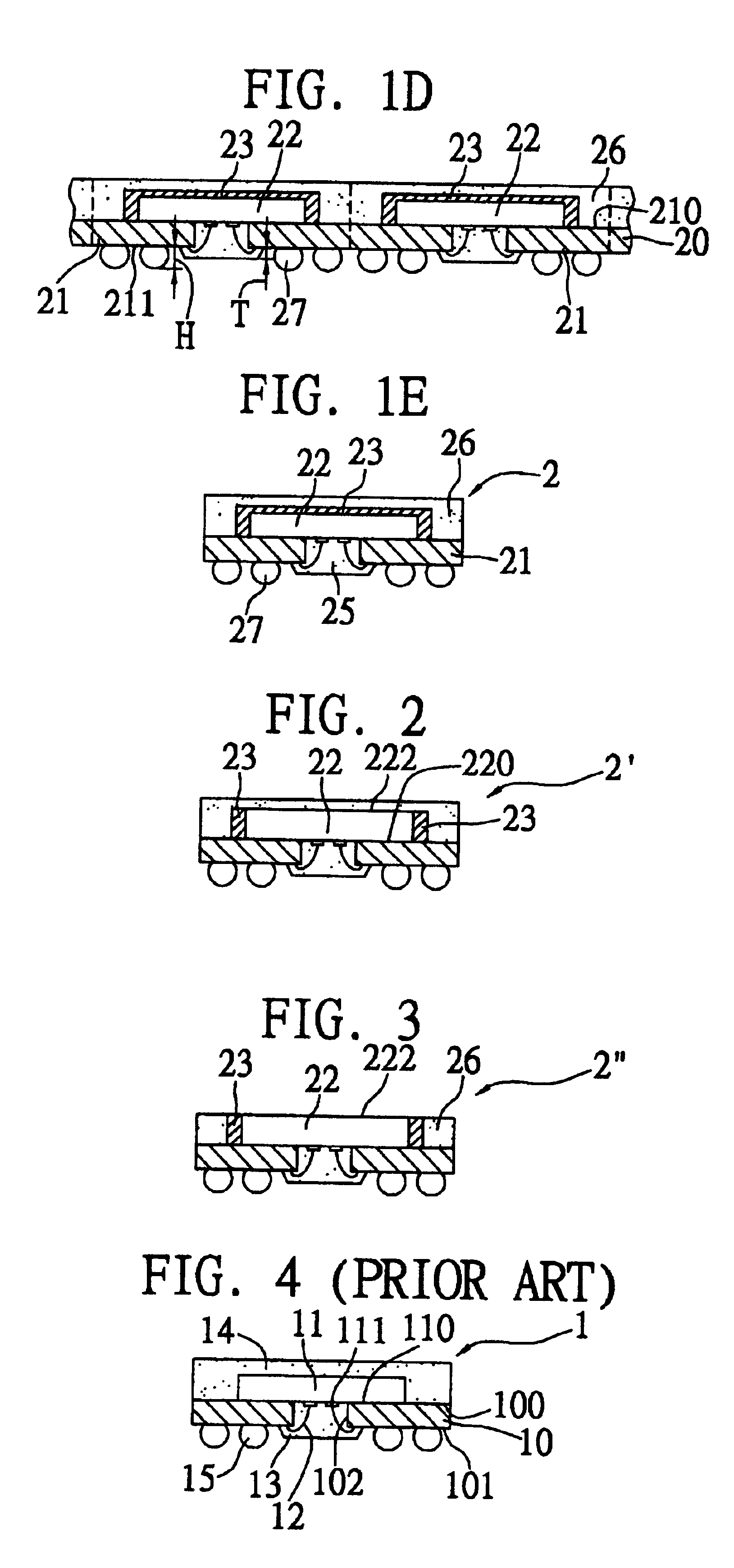 Strengthened window-type semiconductor package