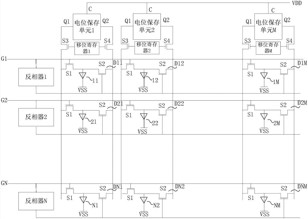 Drive circuit of display panel, display panel and display device