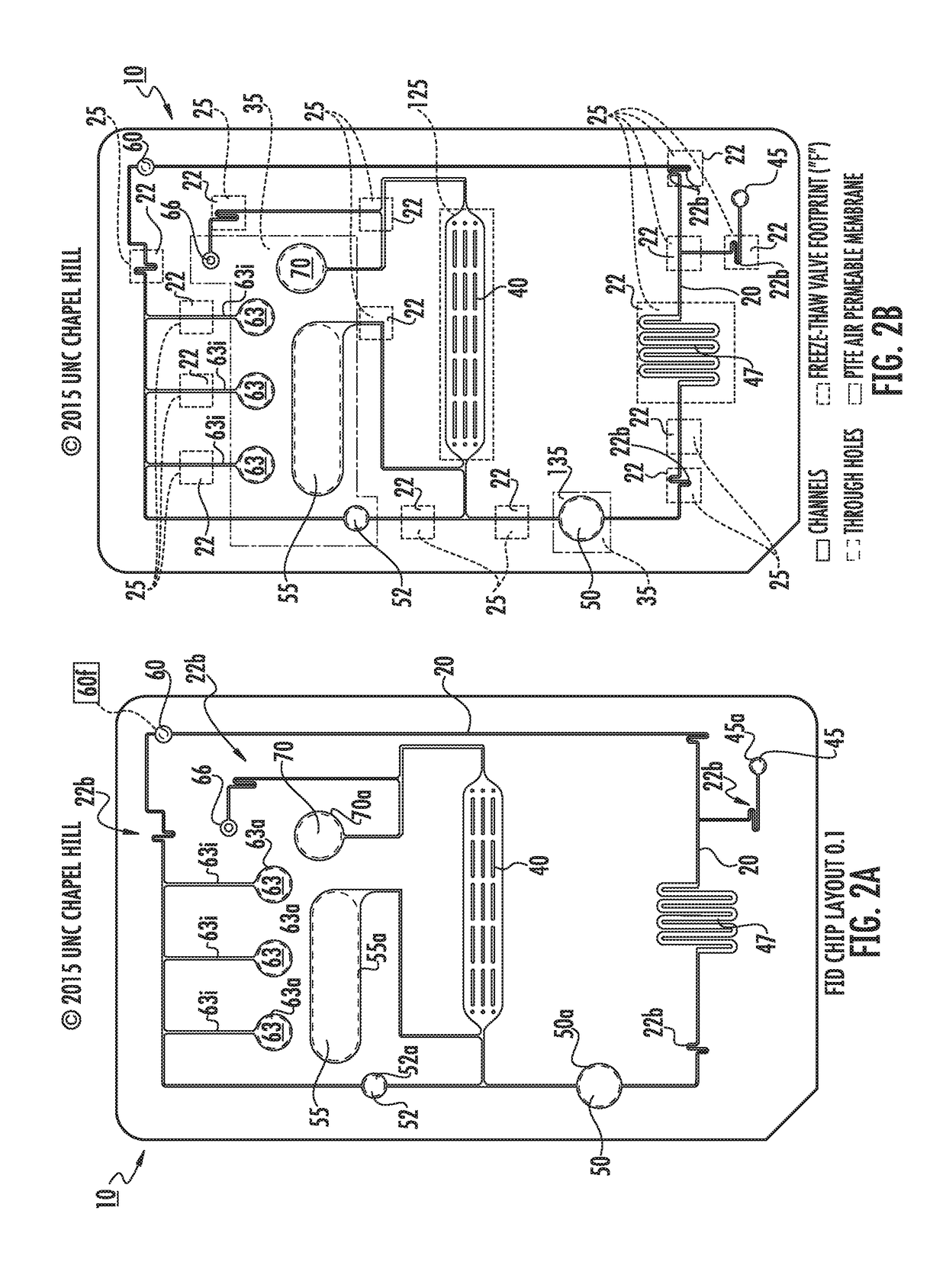 Fluidic devices with freeze-thaw valves with ice-nucleating agents and related methods of operation and analysis