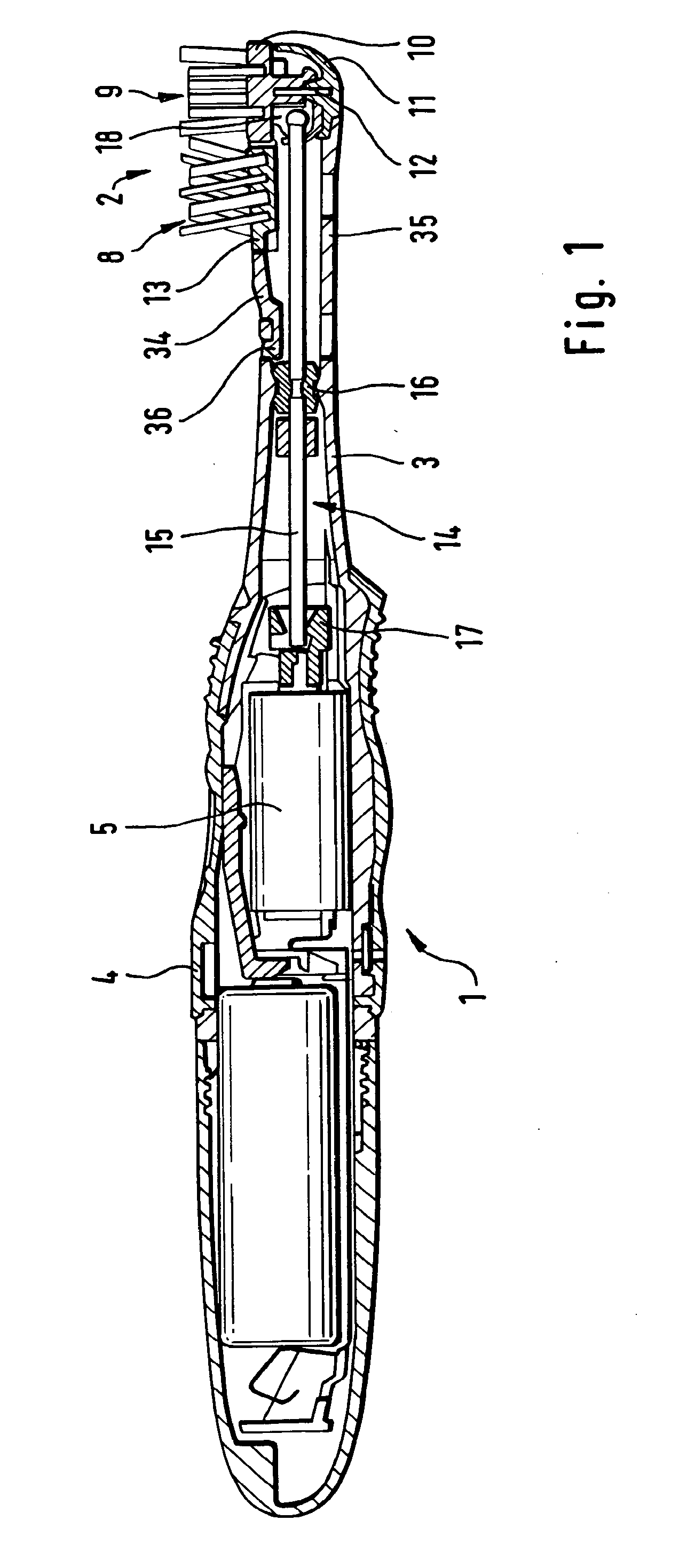 Electric Toothbrush And Toothbrush Head