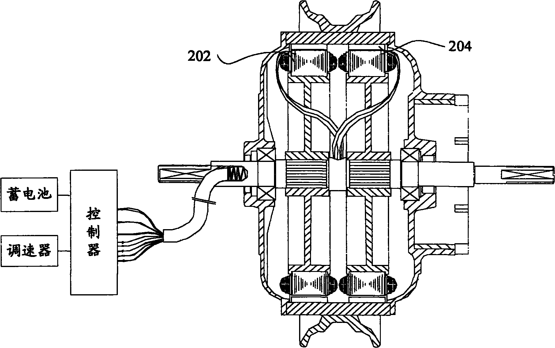 Motor device