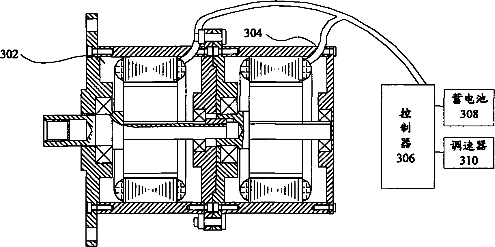 Motor device