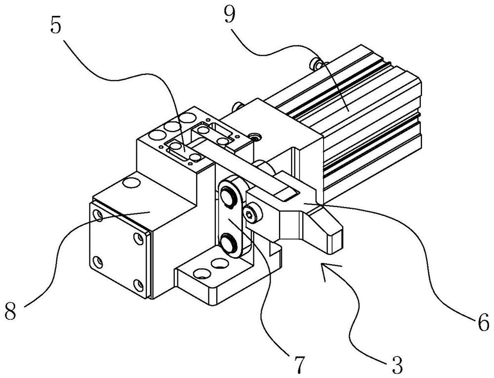 Clamping mechanism and disc type motor stator clamp