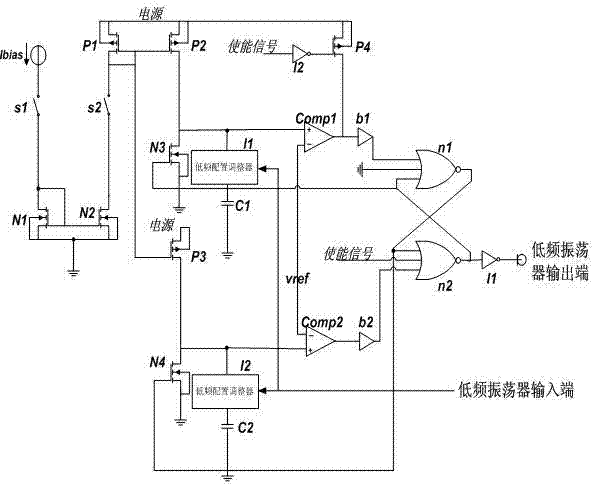 Method for outputting high-precision and high-frequency clock signals and oscillating circuit