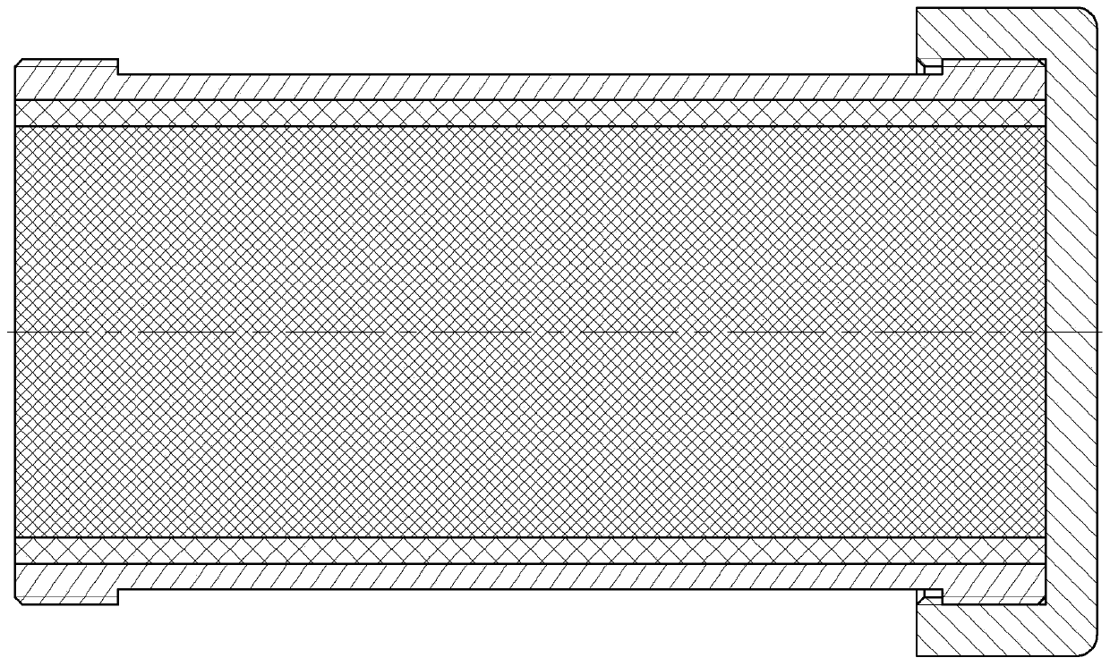 Dual-pulse solid rocket engine soft interlayer ablation test device