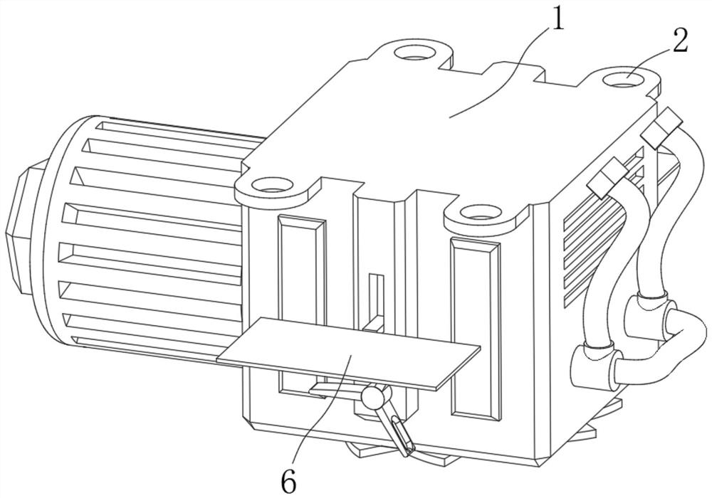 Airborne laser radar three-dimensional scanning device with long distance measurement and high precision