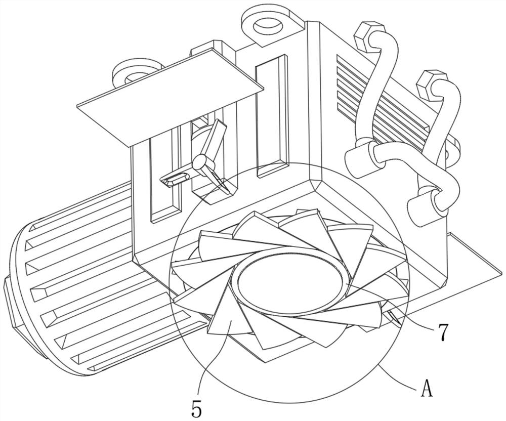 Airborne laser radar three-dimensional scanning device with long distance measurement and high precision