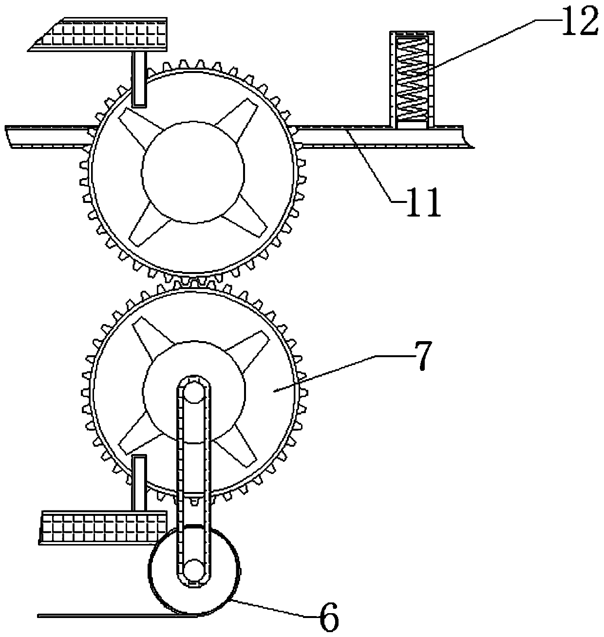 Device for intelligent automatic control of cleaning of hydraulic supporting rod