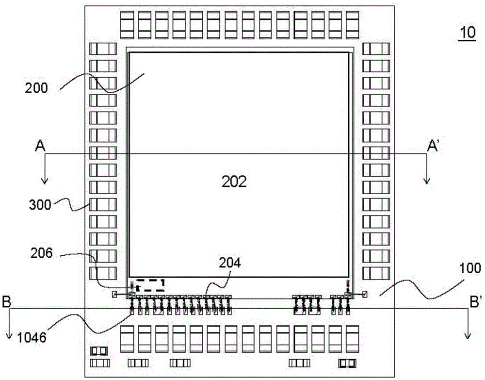 Printed circuit board element for forming enhancement mode biosensing module and fabrication method for printed circuit board element