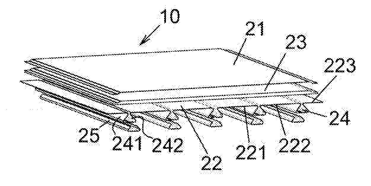 Sandwich element and a load floor made as such an element