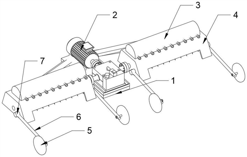 Agricultural equipment for agricultural soil improvement