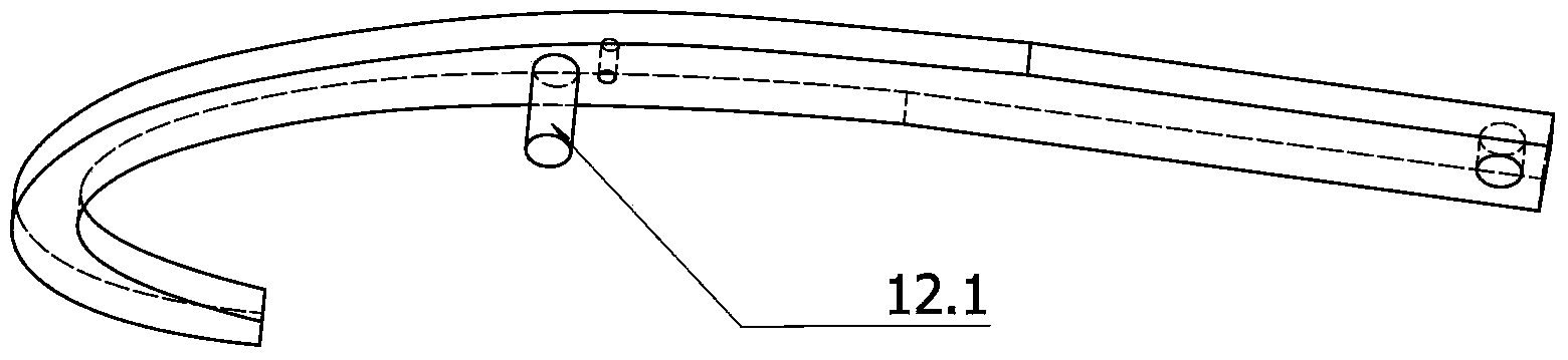 Fixing device for high-power charging of round robot