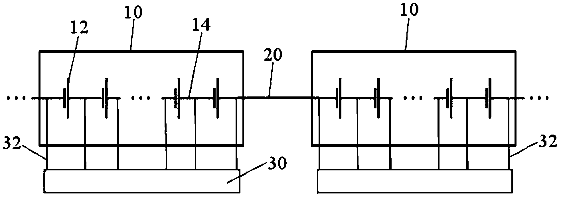 Method for detecting inner connecting resistor of power battery pack