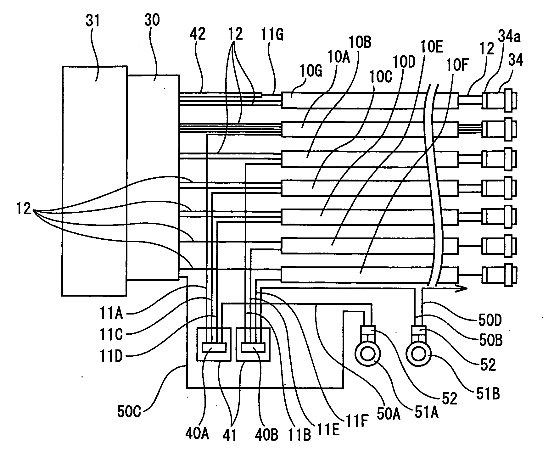 Shielded Wire-Grounding construction