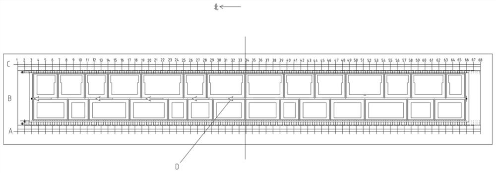 Comprehensive construction method for large-area prestressed pipe pile in existing open storage yard area