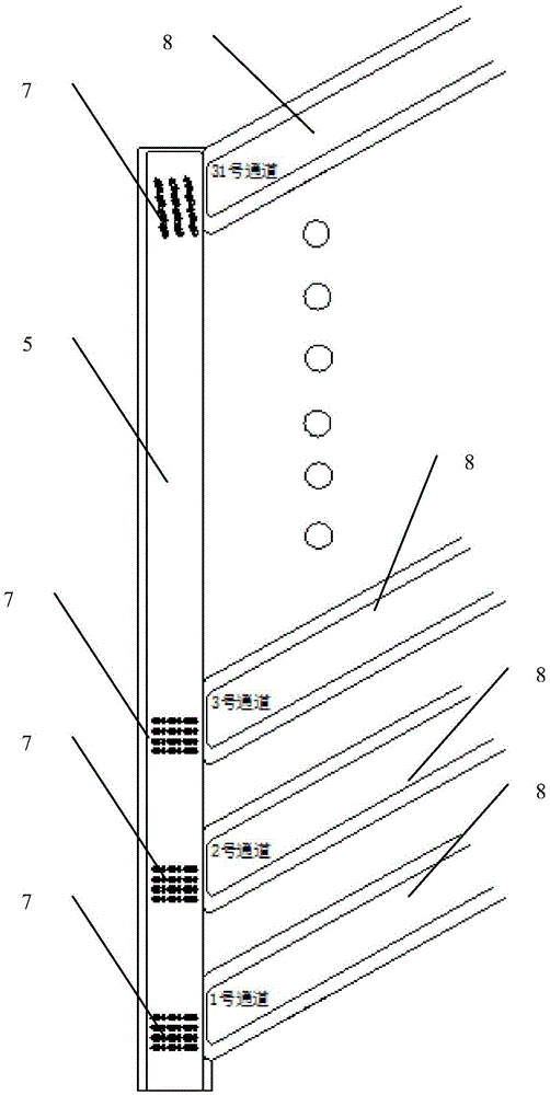 Automatic concrete test block sorting and storing method and system