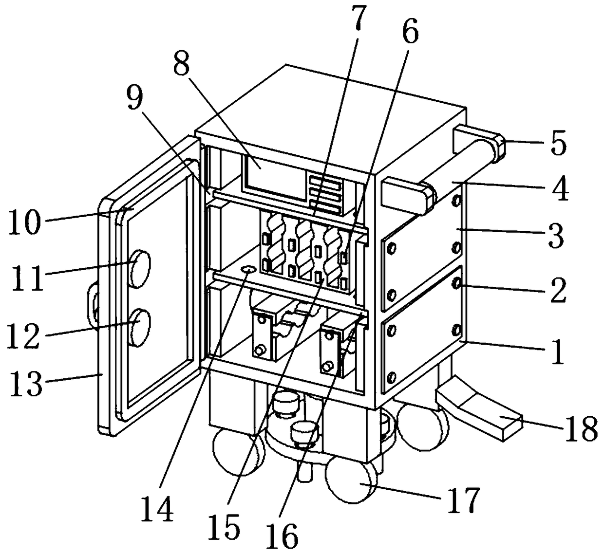 A novel intelligent central cabinet