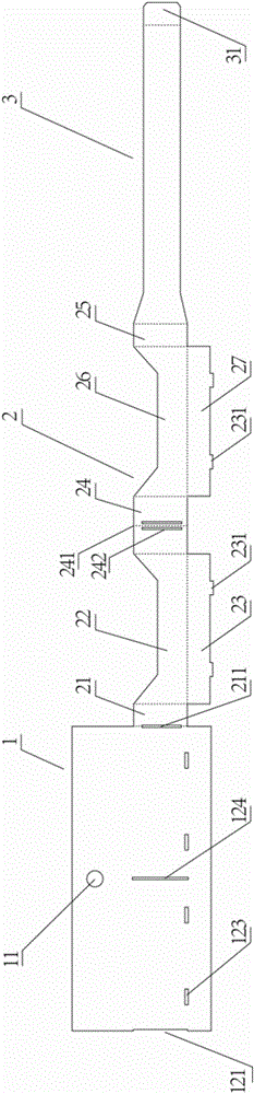 Multi-chamber suspended non-viscous packaging box