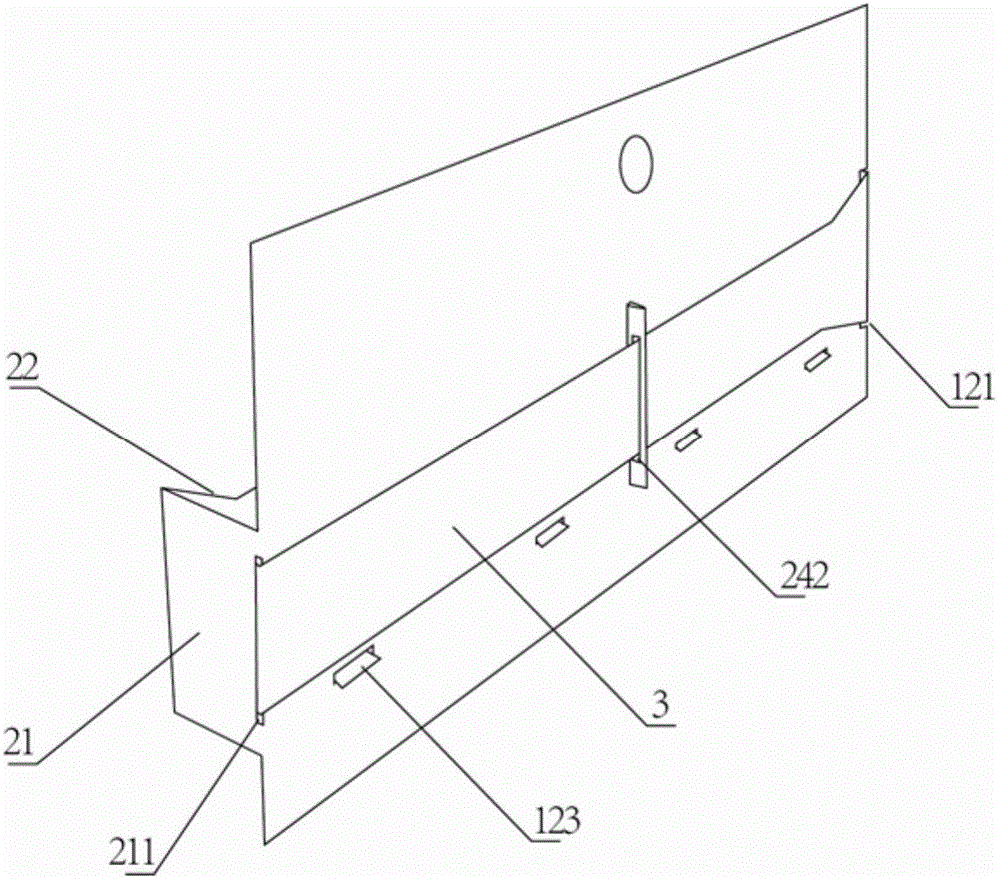 Multi-chamber suspended non-viscous packaging box