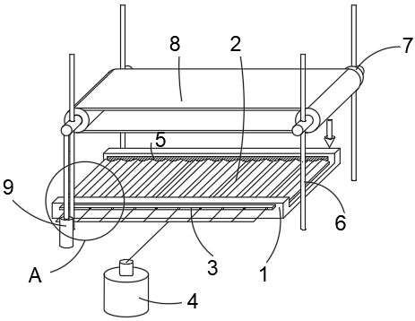 Deburring device for wooden pencil production