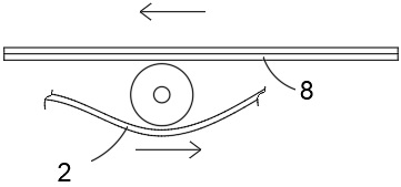 Deburring device for wooden pencil production