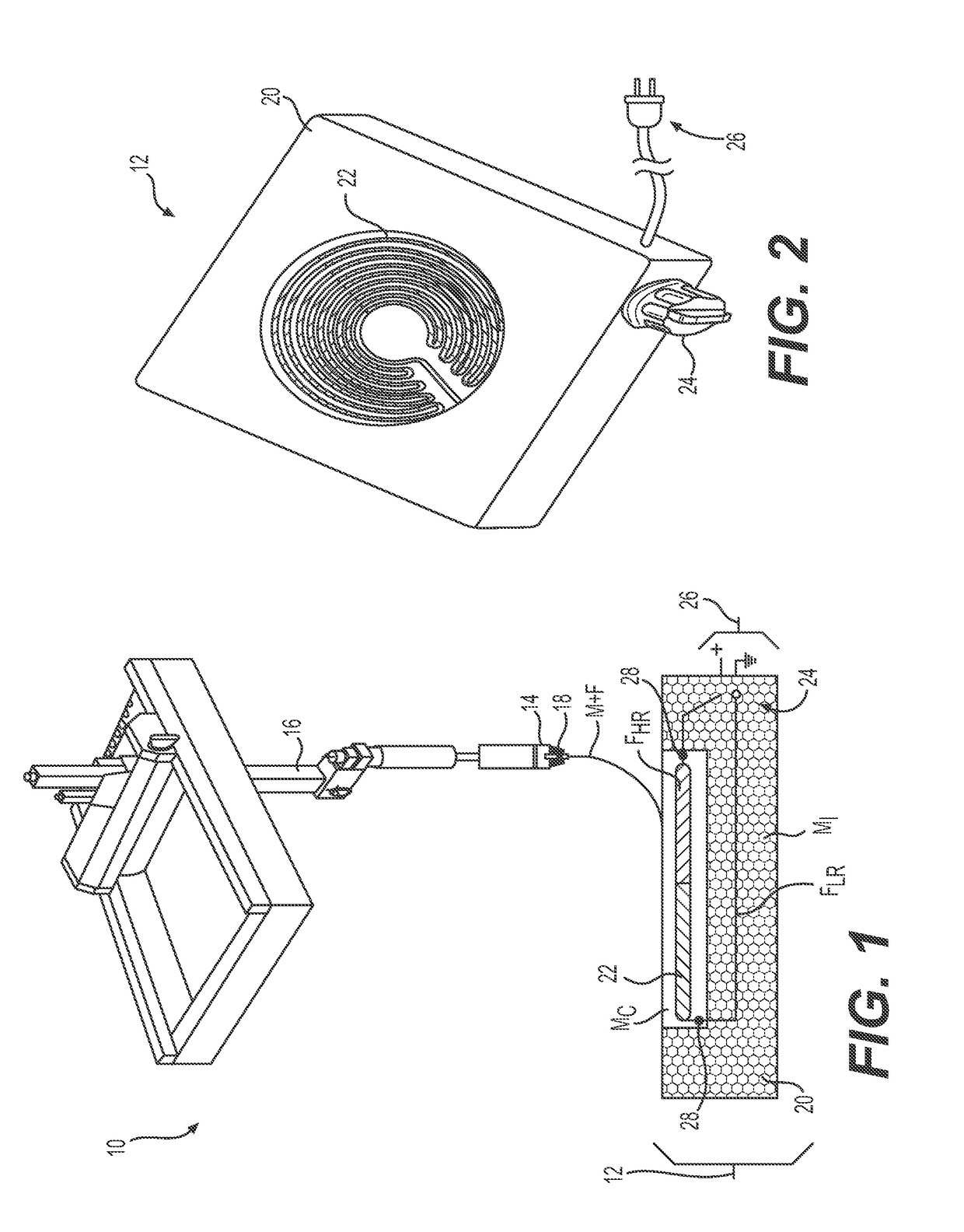 Additively manufactured composite heater