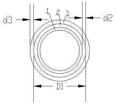 Shielding structure for medium-voltage cable