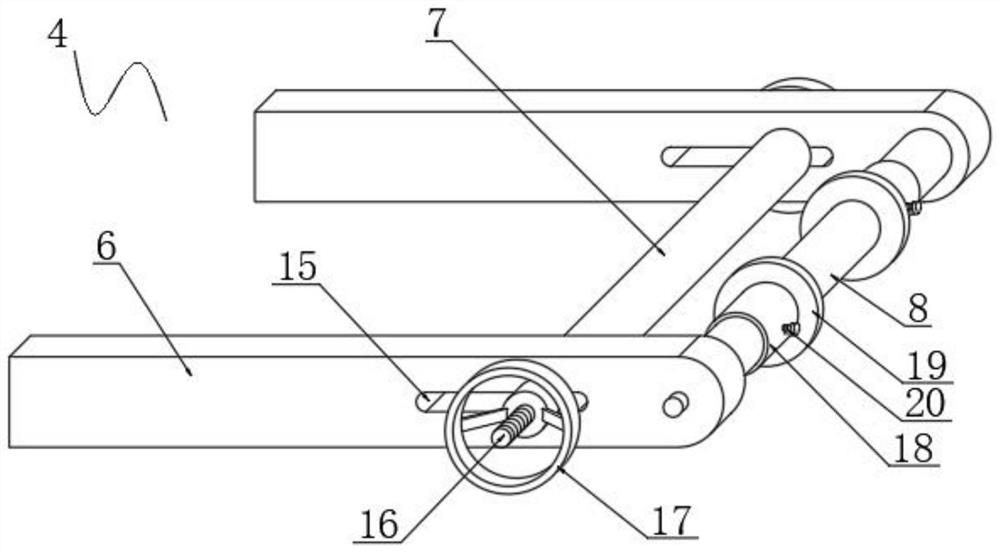 Base material transverse deformation monitoring device based on building material detection