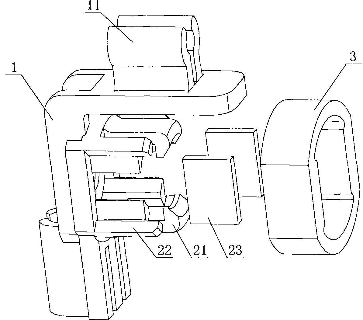 Rotary support structure for sensors