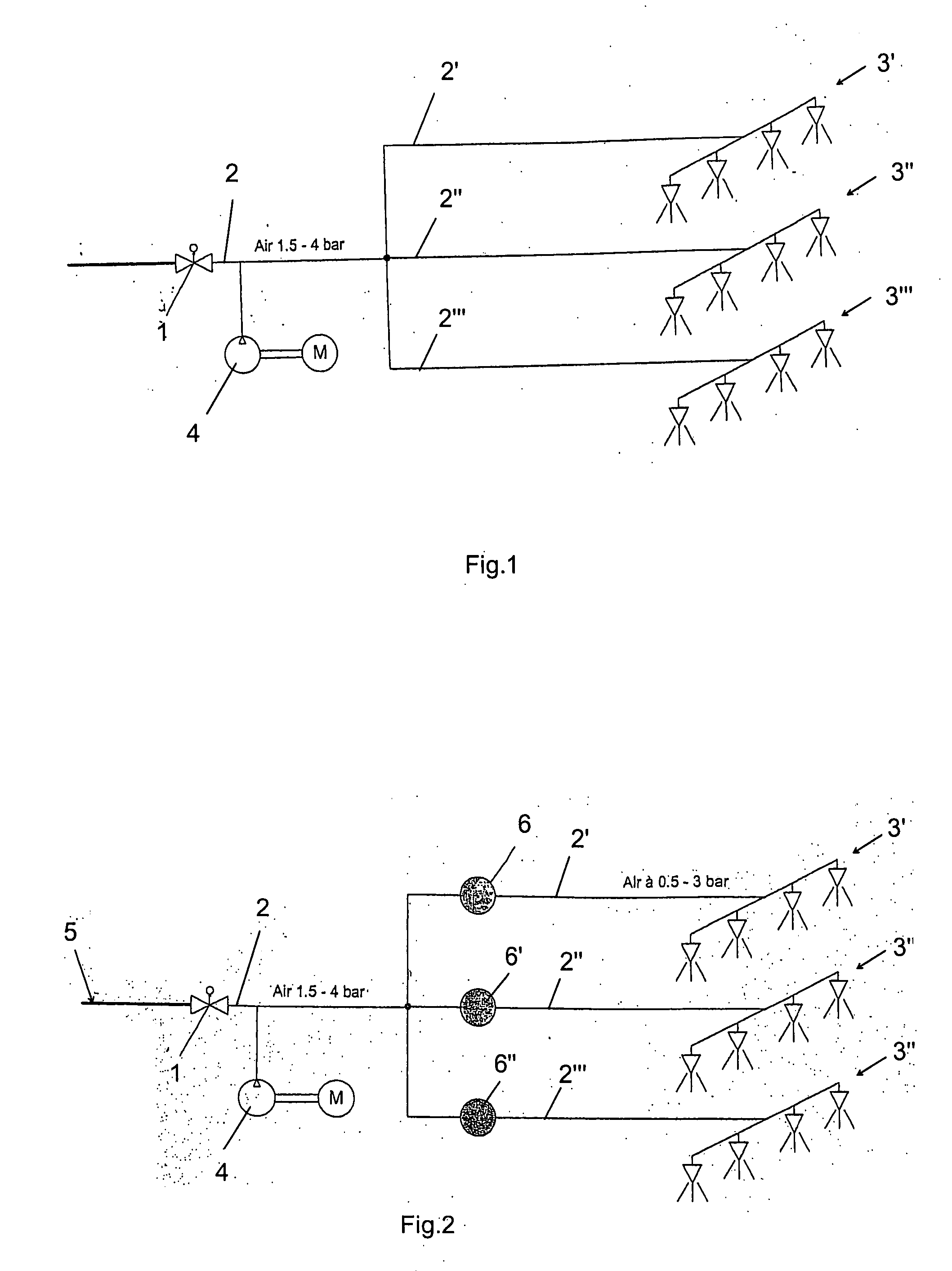 System, in Particular, Fire-Fighting System with Valves