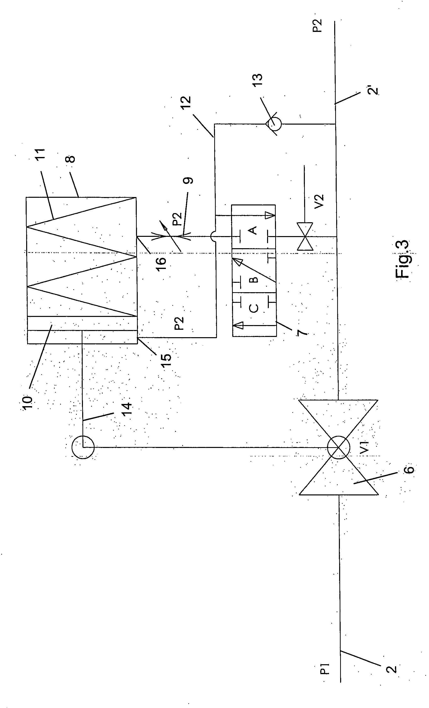 System, in Particular, Fire-Fighting System with Valves