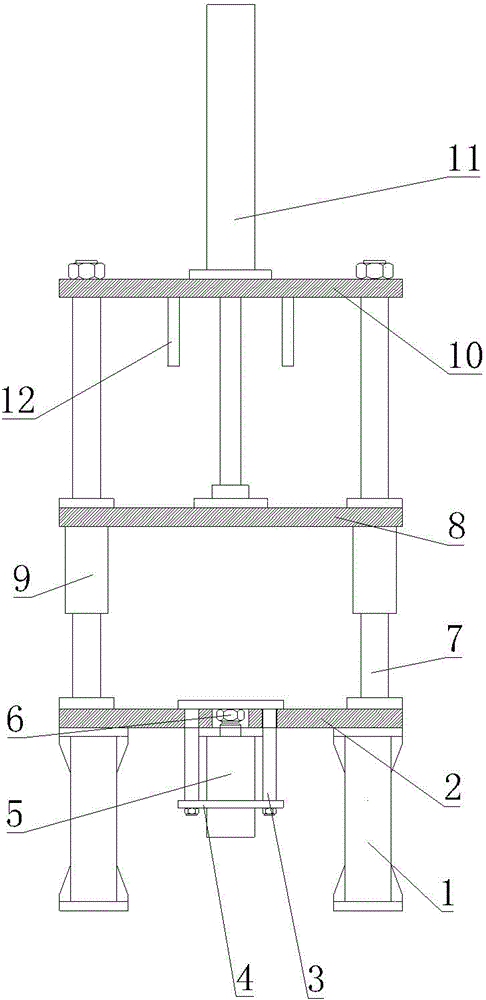 Horizontal casting machine