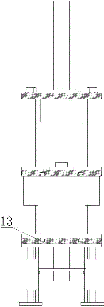 Horizontal casting machine