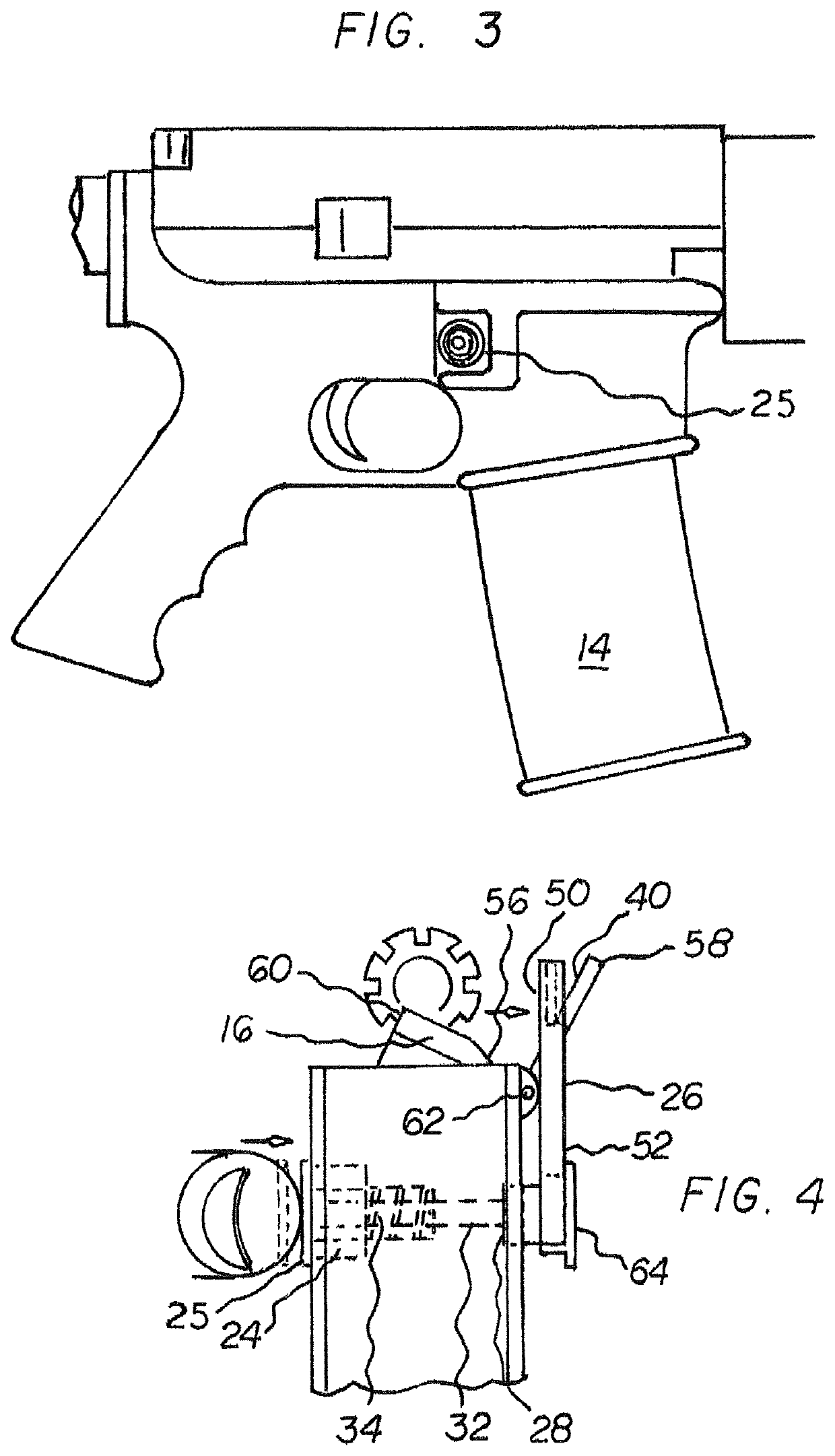 Bolt catch engagement/magazine release system