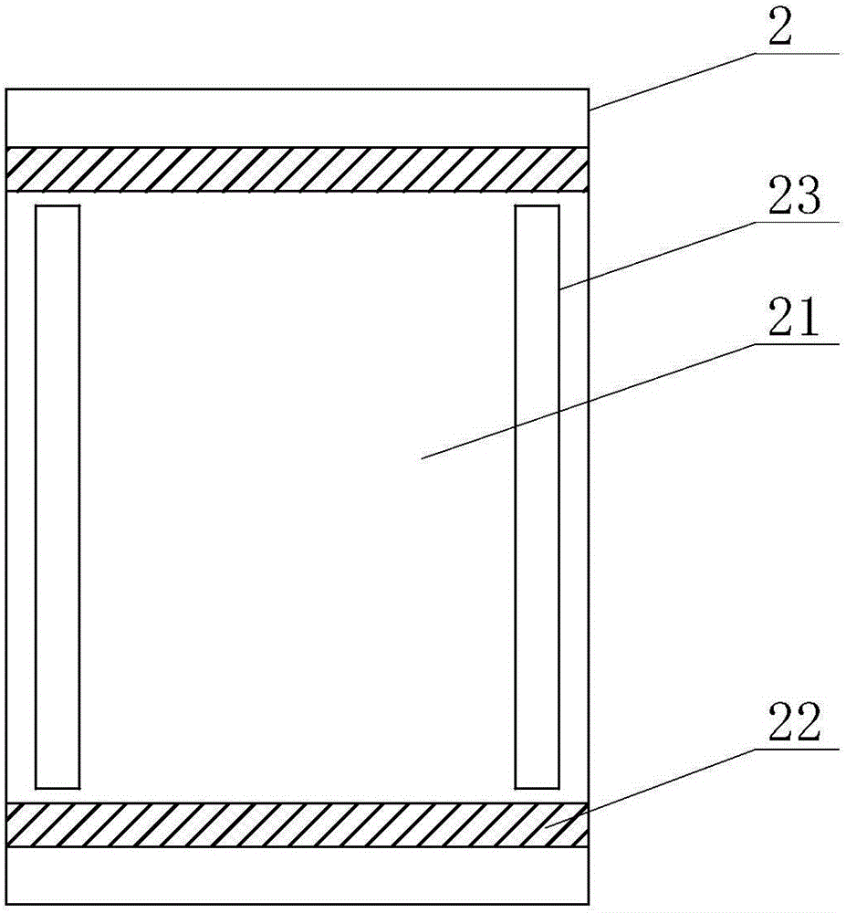 Roller support of steel truss