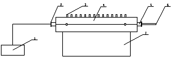 Arsenic-lead mixed vapor graded condensing device and application method thereof