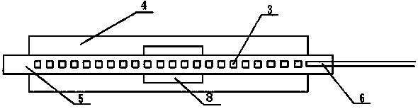 Arsenic-lead mixed vapor graded condensing device and application method thereof