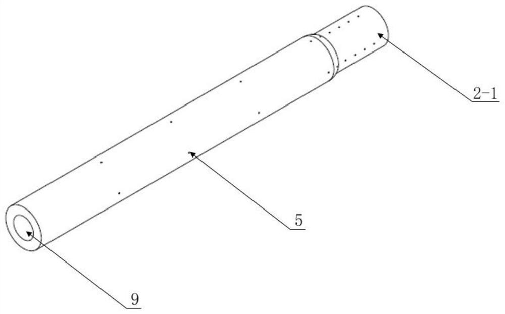 Surface-strengthened inner step shaft inner hole precision forming process