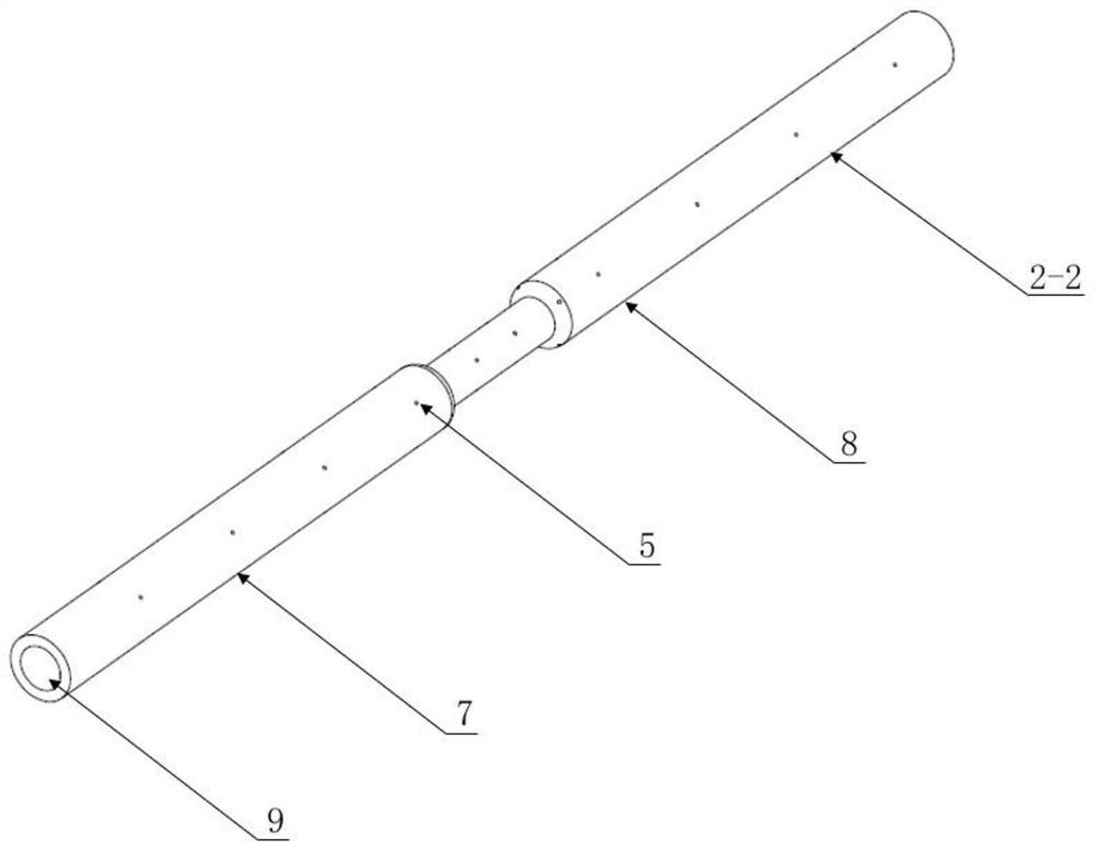 Surface-strengthened inner step shaft inner hole precision forming process